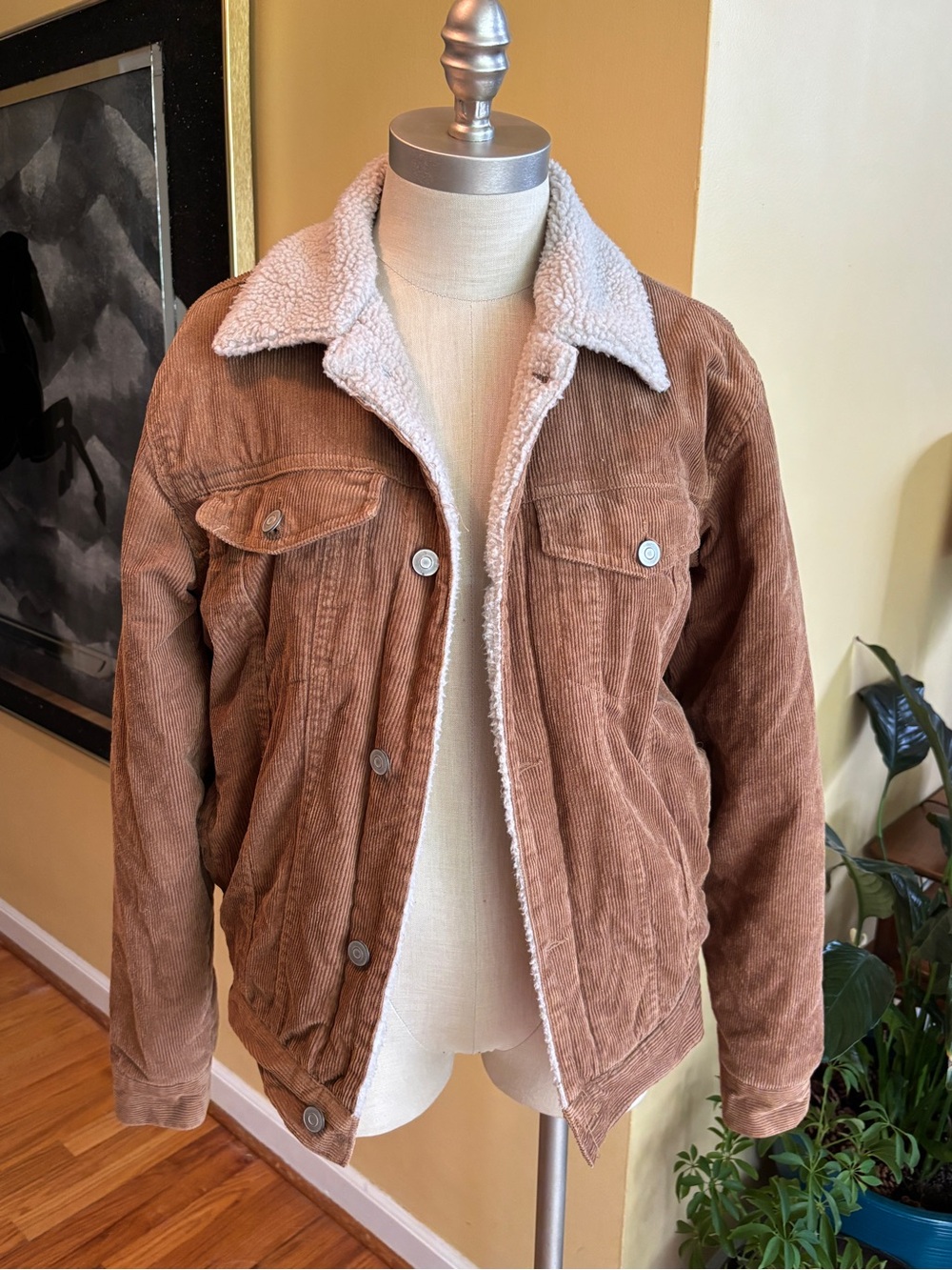 vintage brandy melville y2k corduroy jacket